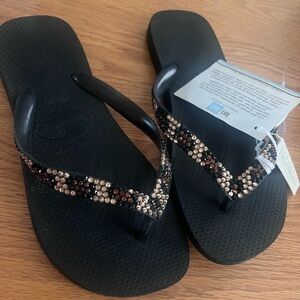 Women’s size 9 Havianas Lori Jack flip flops